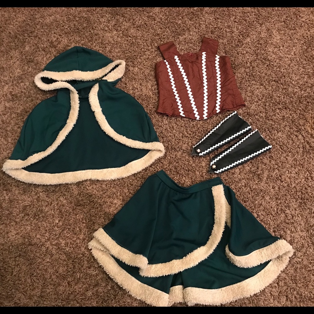 Custom made youth girl Archer costume